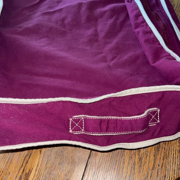 LANDS' END cotton canvas dog bed cover/exc condition/non smoking home25"x35"x - Picture 8 of 10